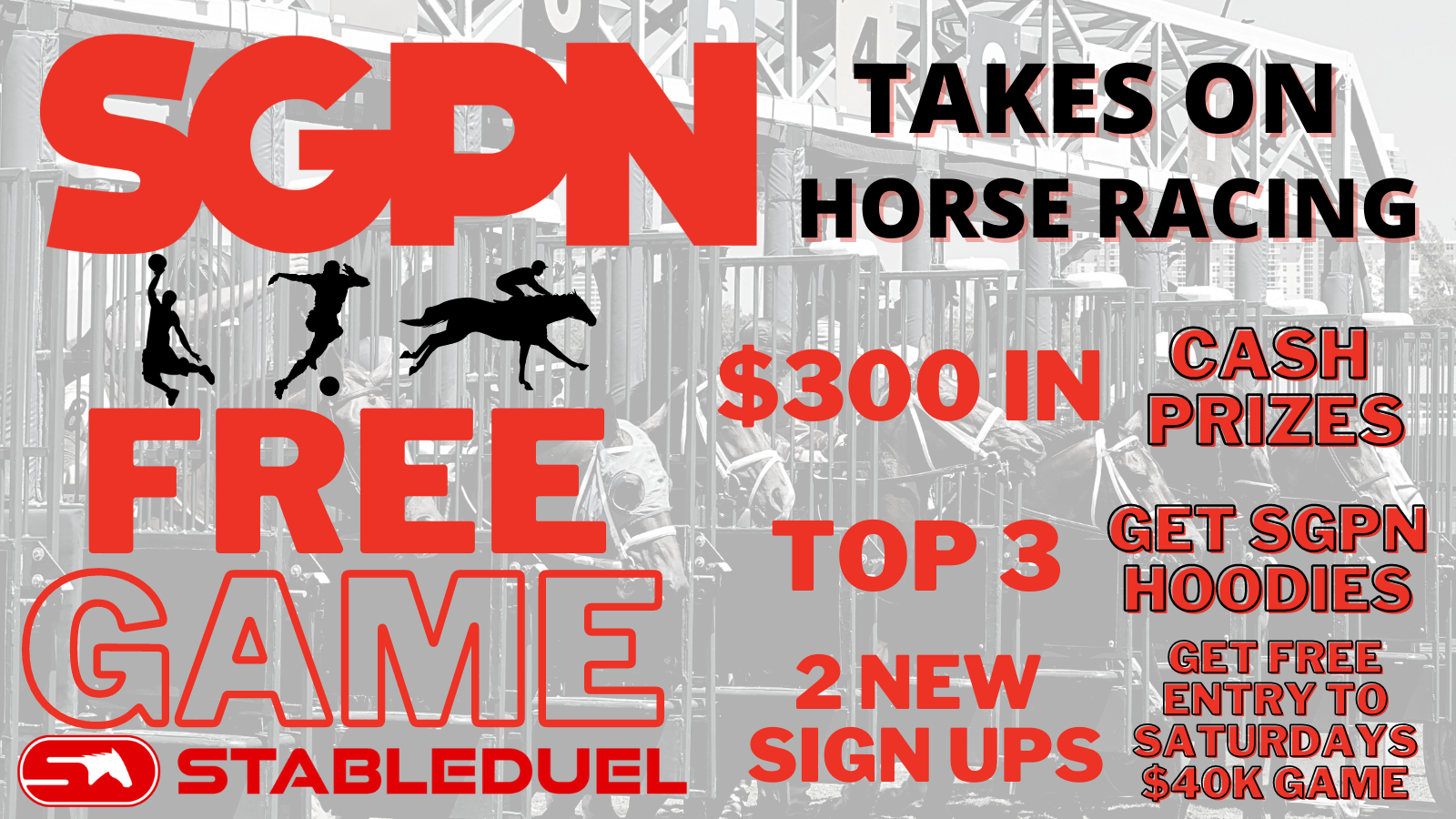 Sports Gambling Podcast Network Takes on Horse Racing StableDuel